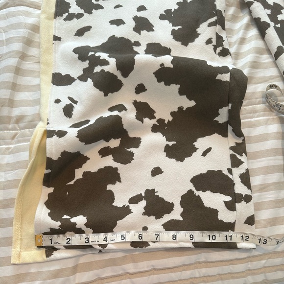Grayson Threads Cow Print Wide-Leg Pull On Pants Womens Size XL - Picture 3 of 12